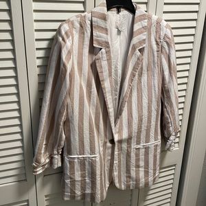 Linen blazer